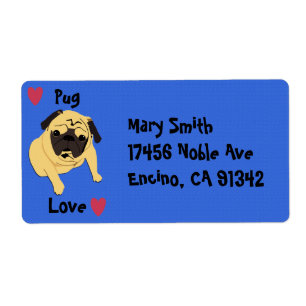 Etiqueta Perro amor pug.