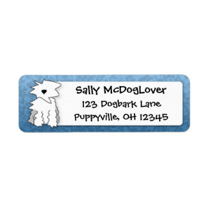 Etiqueta Perro de Personalizado viejo inglés