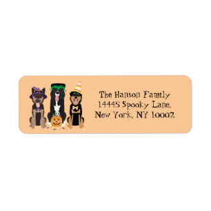 Etiqueta Perros En Disfraces De Halloween