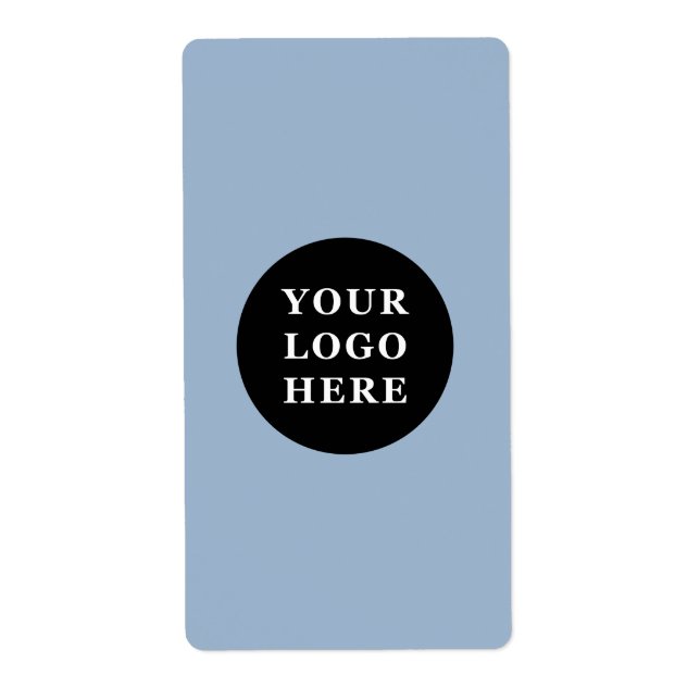 Etiqueta Personalizable, elegante, audaz y refinado (Frente)