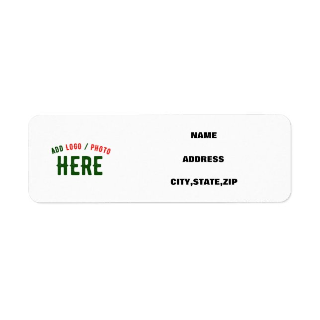 ETIQUETA PERSONALIZABLE MODERNO ESTILO BLANCO VERIFICADO MA (Frente)