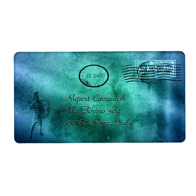 Etiqueta Personalizable Romera Palermo (Frente)