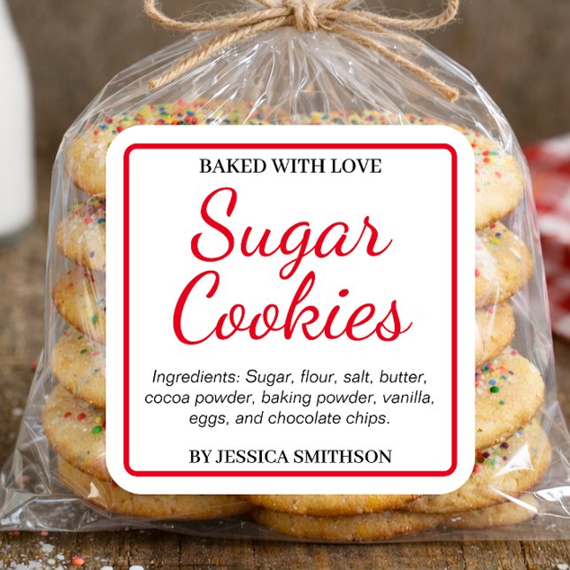 Etiqueta personalizada casera CK006sq (Subido por el creador)