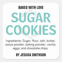 Etiqueta personalizada casera de personalizado HM0