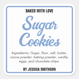 Etiqueta personalizada casera de personalizado HM0