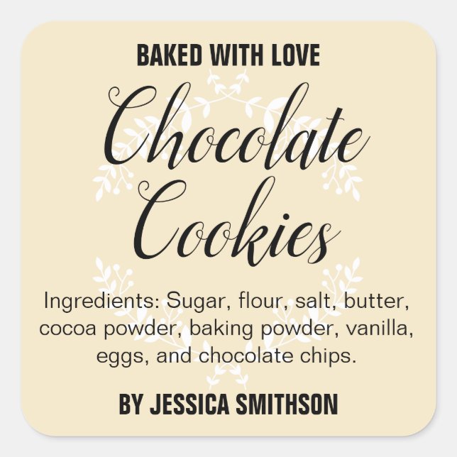 Etiqueta personalizada casera de personalizado HM0 (Anverso)