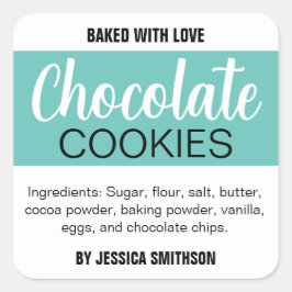 Etiqueta personalizada casera de personalizado HM0