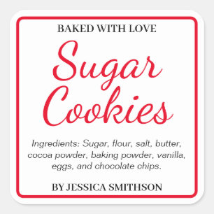 Etiqueta personalizada casera de personalizado HM0