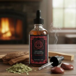 Etiqueta personalizada de aceite esencial Muladhar