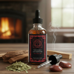 Etiqueta personalizada de aceite esencial Muladhar