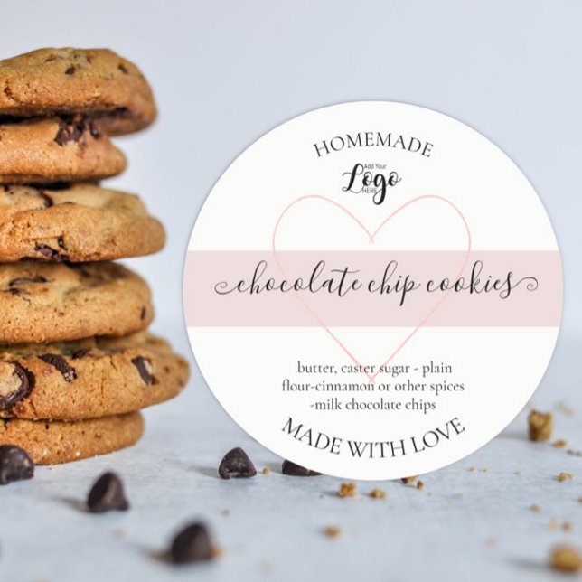 Etiqueta personalizada de cookies caseras (Subido por el creador)