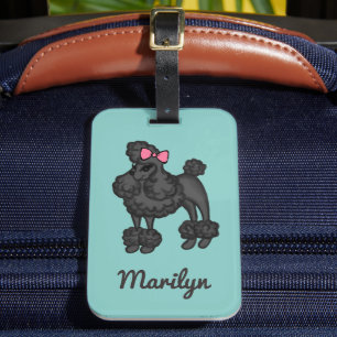 Etiqueta personalizada de equipaje de bolsillo fra