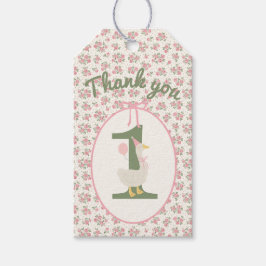 Etiqueta personalizada de favor de floral silencio