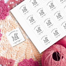 Etiqueta personalizada de hierro para artesano con