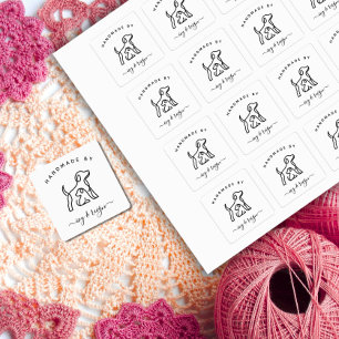 Etiqueta personalizada de hierro para artesano con