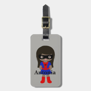 Etiqueta personalizada de maletas para niños de la
