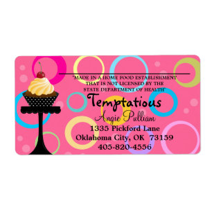 ETIQUETA PERSONALIZADA DE PANADERÍA