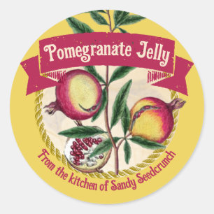 Etiqueta personalizada de recubrimiento de fruta p