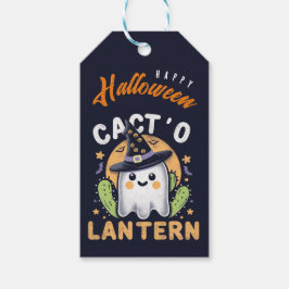 Etiqueta personalizada de regalo de Cact'o Lantern