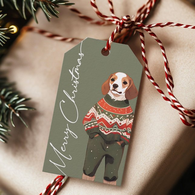 Etiqueta personalizada de regalo de vacaciones de  (Subido por el creador)