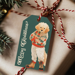 Etiqueta personalizada de regalo de vacaciones de 