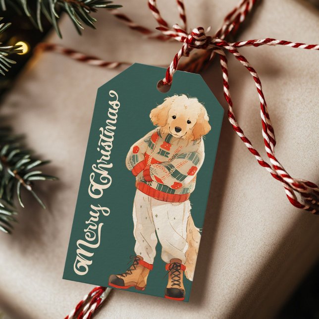 Etiqueta personalizada de regalo de vacaciones de  (Subido por el creador)
