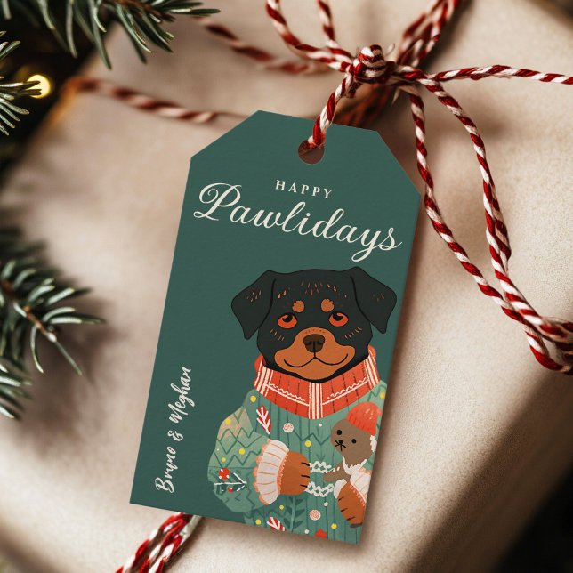 Etiqueta personalizada de regalo de vacaciones de  (Subido por el creador)