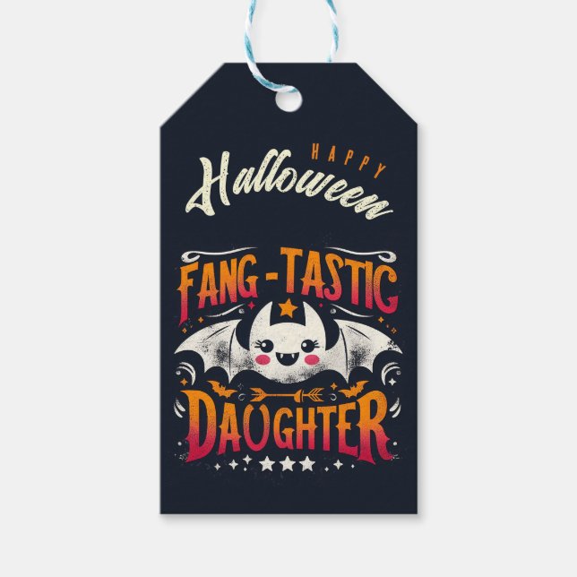 Etiqueta personalizada de regalo para Hija Fang-ta (Anverso)