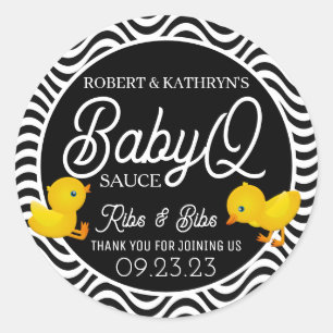 Etiqueta Personalizada de Salsa BabyQ