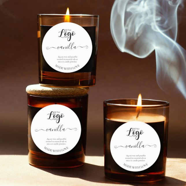 Etiqueta personalizada de velas caseras (Subido por el creador)