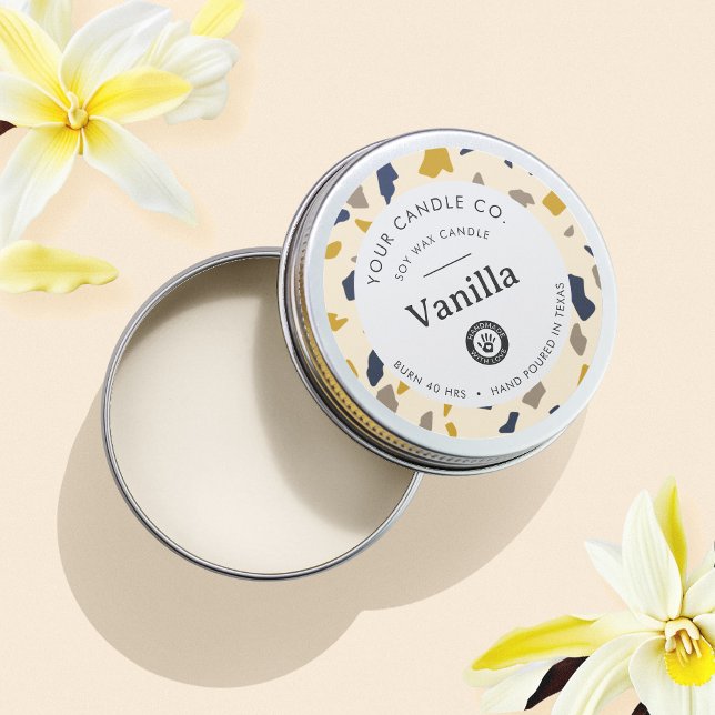 Etiqueta personalizada de velas - Pegatina de Pers (Subido por el creador)