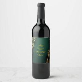 Etiqueta Personalizada de Vino para Botella de Bod