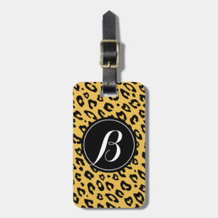 Etiqueta personalizada del equipaje del estampado