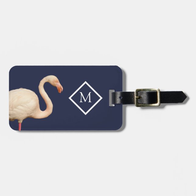 Etiqueta personalizada del equipaje del flamenco (Frente Horizontal)