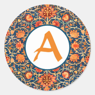 ETIQUETA PERSONALIZADA INICIAL William Morris REDO