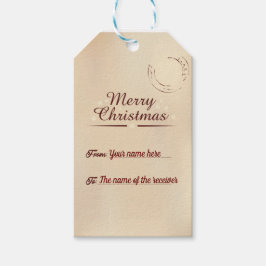 Etiqueta Personalizada Para Navidades Etiqueta De 