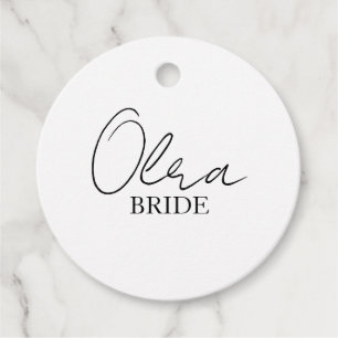 Etiqueta Personalizada para Percha de Boda Regal