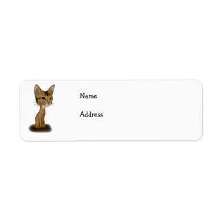 Etiqueta Personalizado Aby