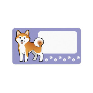 Etiqueta Personalizado Akita Inu / Shiba Inu