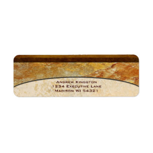 Etiqueta Personalizado arquitectónico de Mármol de Piedra T