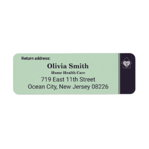 Etiqueta Personalizado de Enfermería para Adultos Mayores E