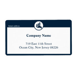 Etiqueta Personalizado de la pequeña empresa de Financial P