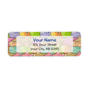 Etiqueta Personalizado de pescado