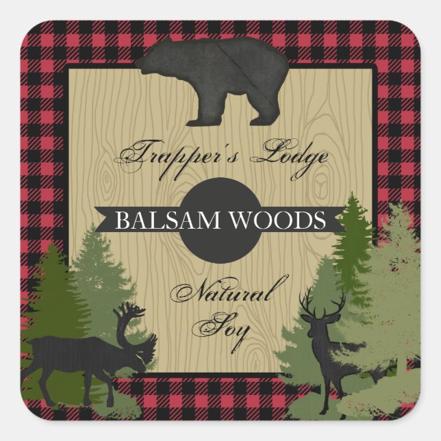 Etiqueta personalizado de Suzanne con capas (Anverso)