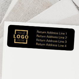 Etiqueta Personalizado Empresa Logo Business