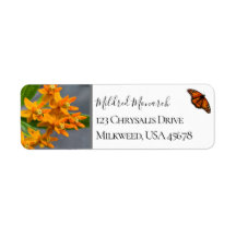 Personalizado Mariposa Weed Foto Flor silvestre na