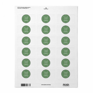 Etiqueta personalizado, moderno, Minimalista y elegante