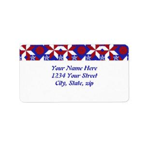 Etiqueta personalizado Patriot Quilt