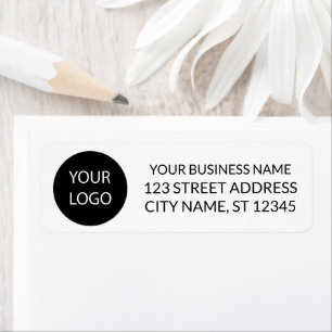 Etiqueta Personalizado profesional Logotipo de empresa blan