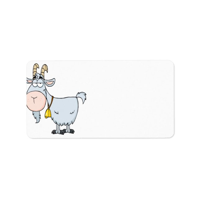 Etiqueta personalizado tonto billy cabra (Frente)